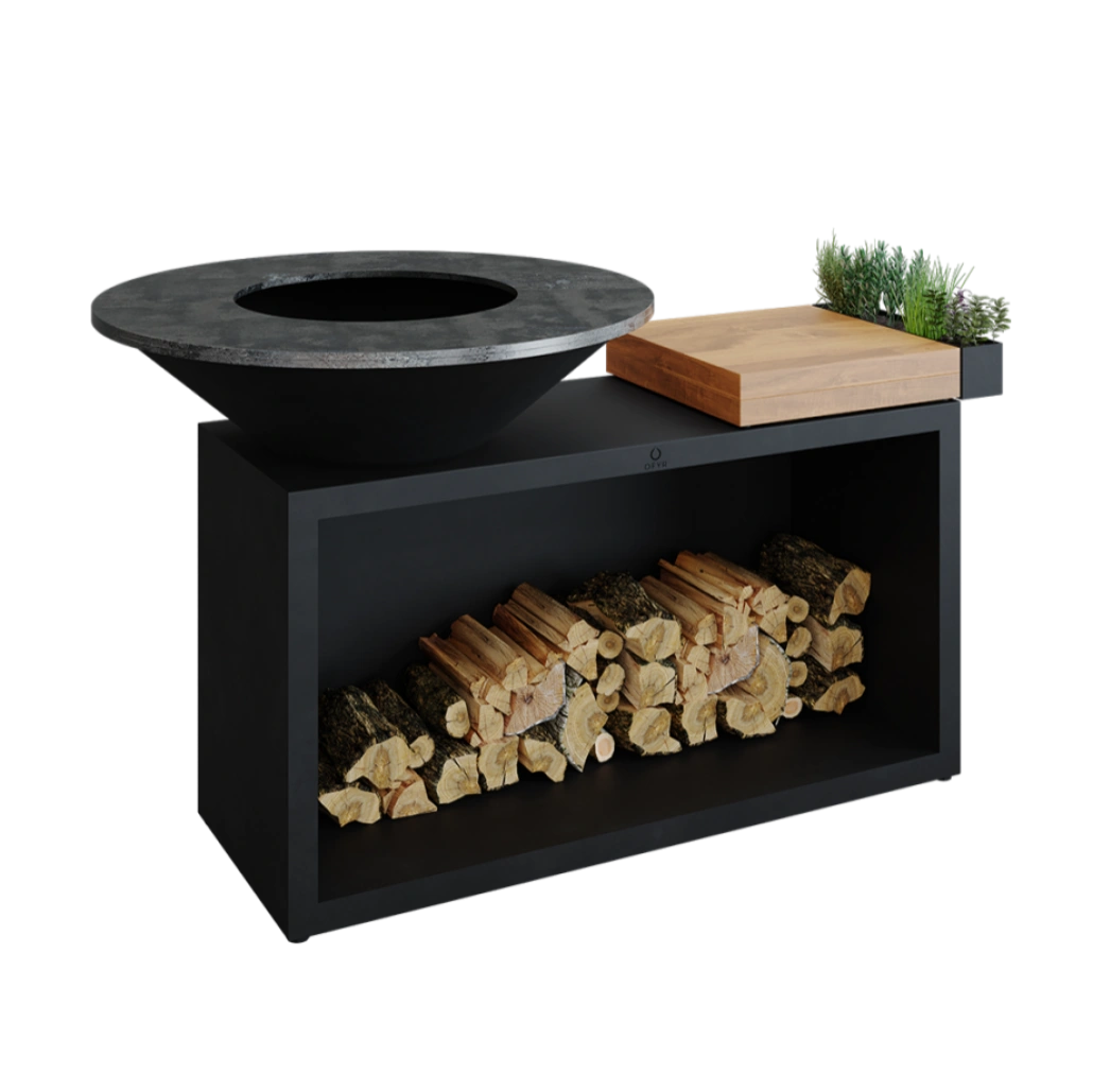 gratar-ofyr-negru-100-sd-cu-masa-de-lucru-oib-100-tw