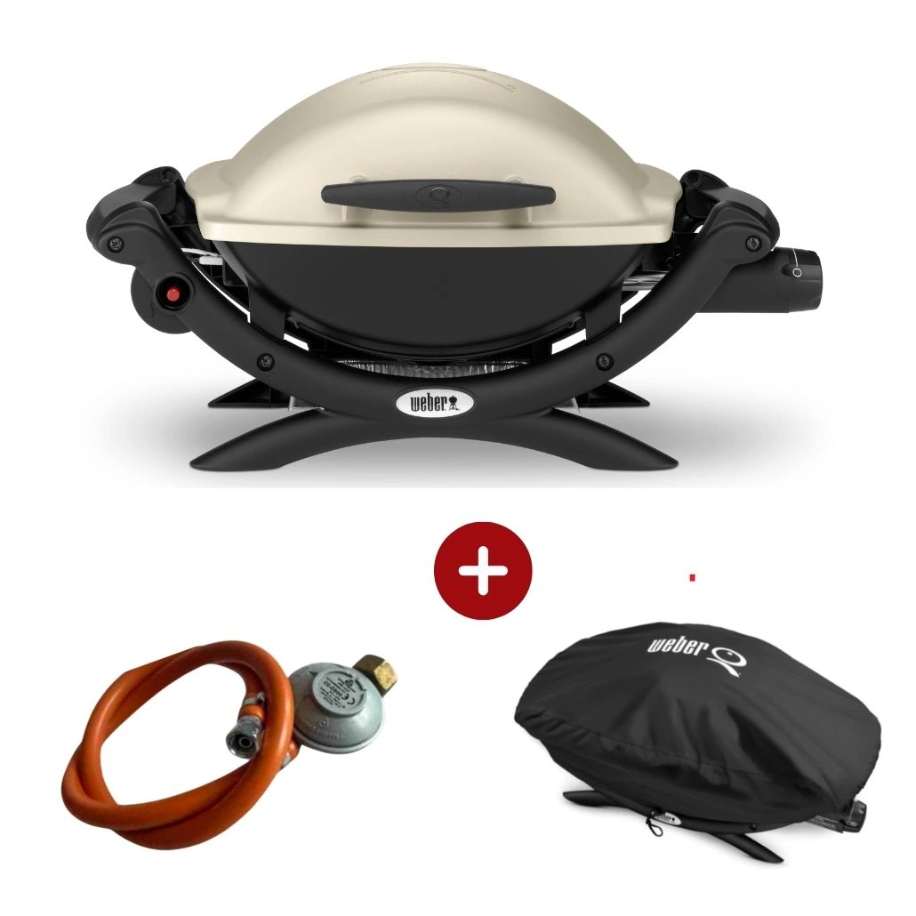 Set Gratar pe gaz Weber Q1000 - Gri + husa.jpg