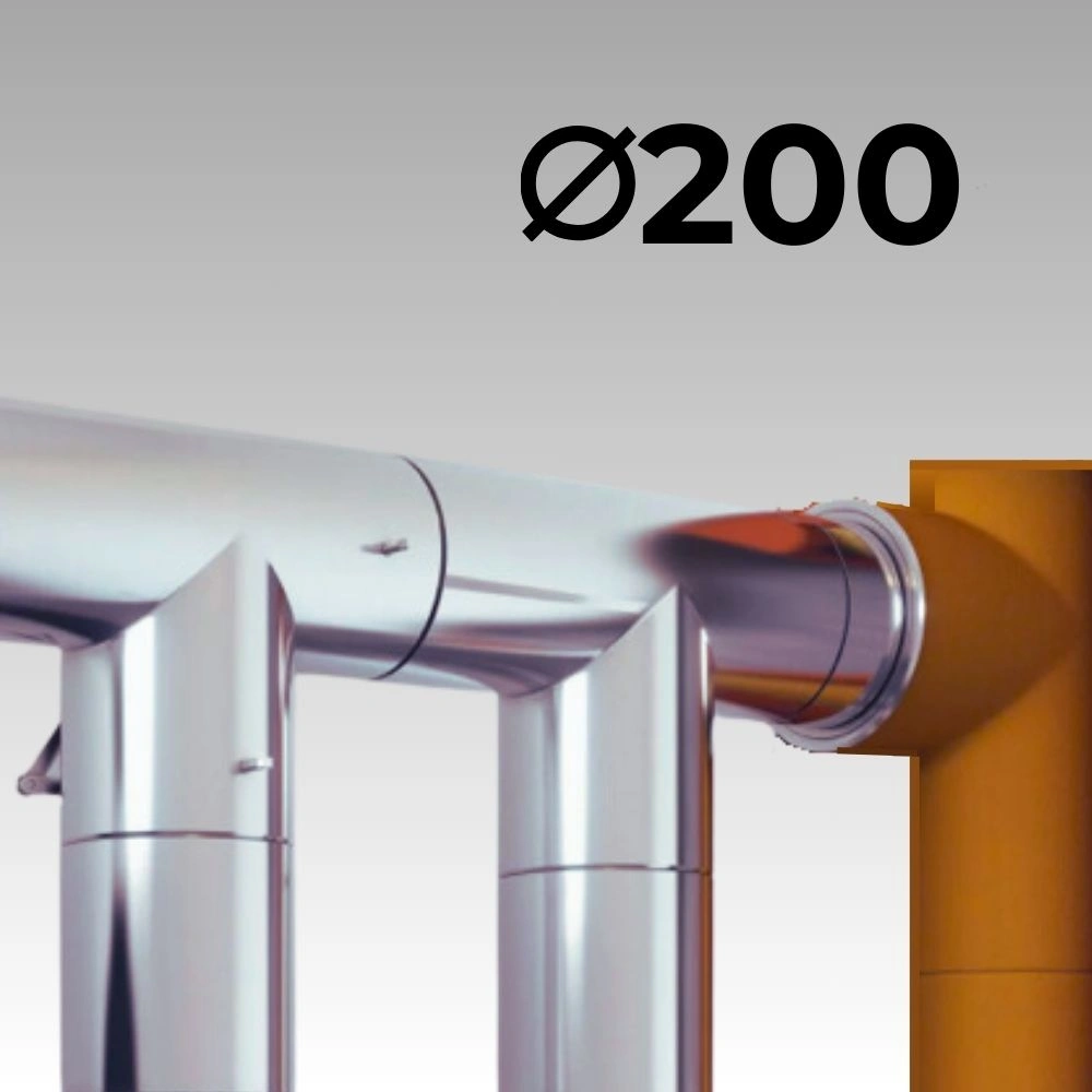 Tubulatura inox premium plus fi 200